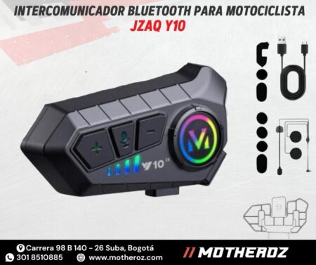 Intercomunicador Bluetooth para motocicleta JZAQ Y10